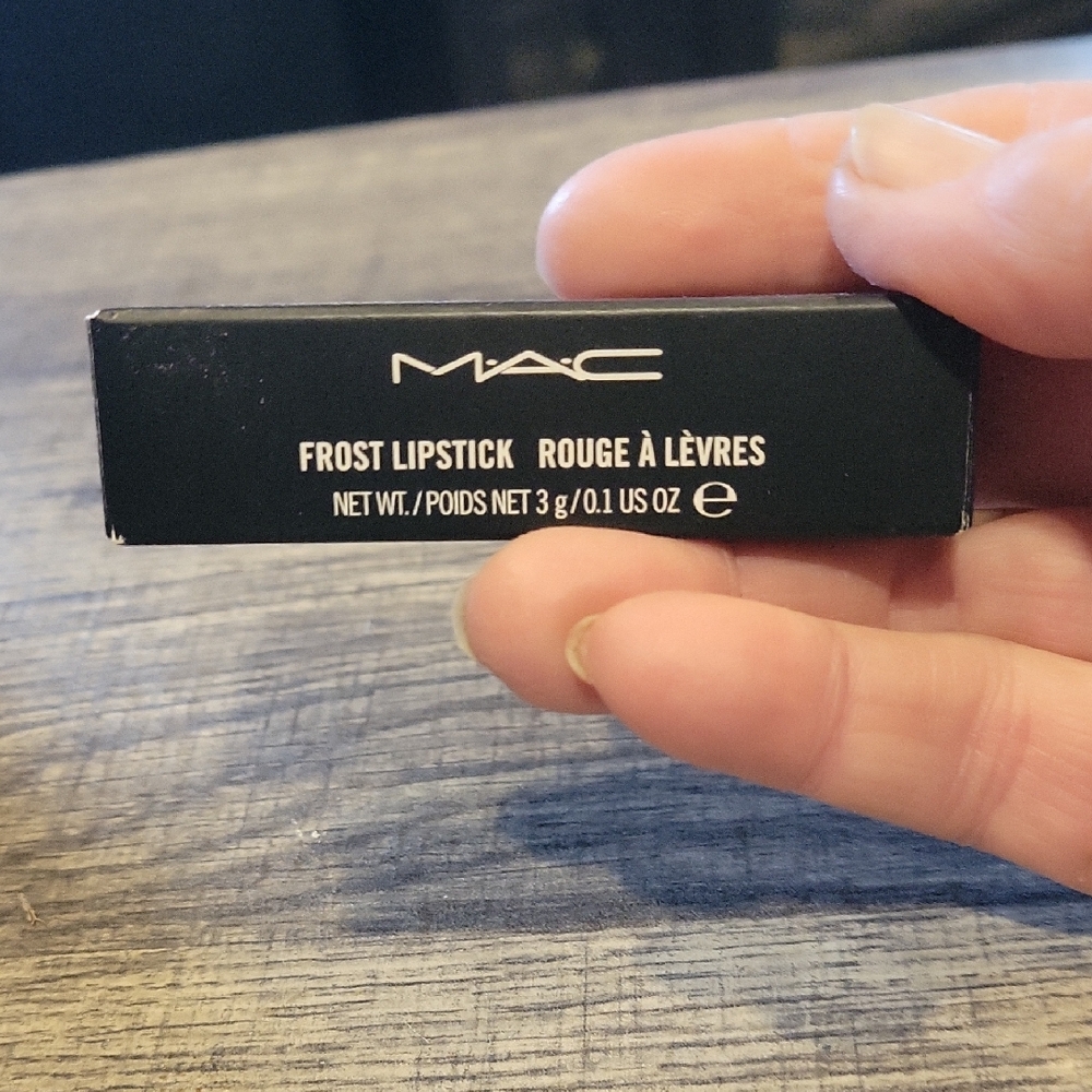 MAC Frost NIB Lipstick,CB96,Coral/ Pink/Shimmer,Not Swatched
